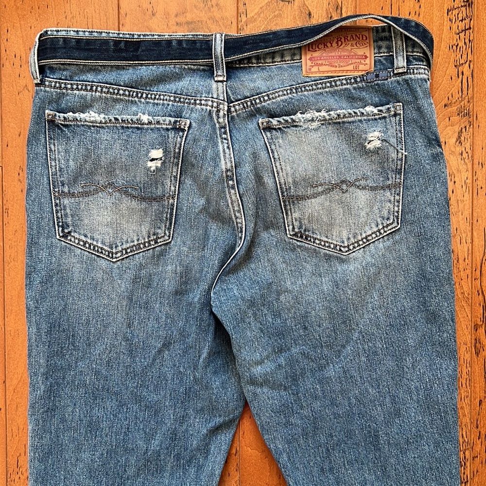 Lucky Brand Sienna Slim Boyfriend - EUC 4/27 slouchy - Picture 6 of 9
